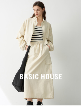Basic House/百家好女款休闲半身裙B0014A52552
