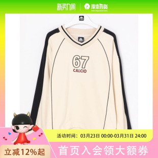 背靠背女休闲针织套头衫 K0G22WT04