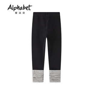 Alphabet爱法贝童装秋季女童打底裤193M241
