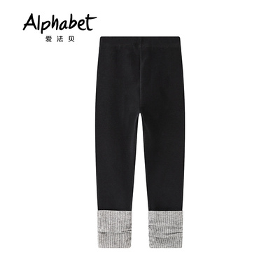Alphabet爱法贝童装秋季女童打底裤193M241