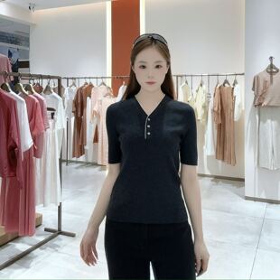 LanaFaY女士简约休闲针织衫L5Q807