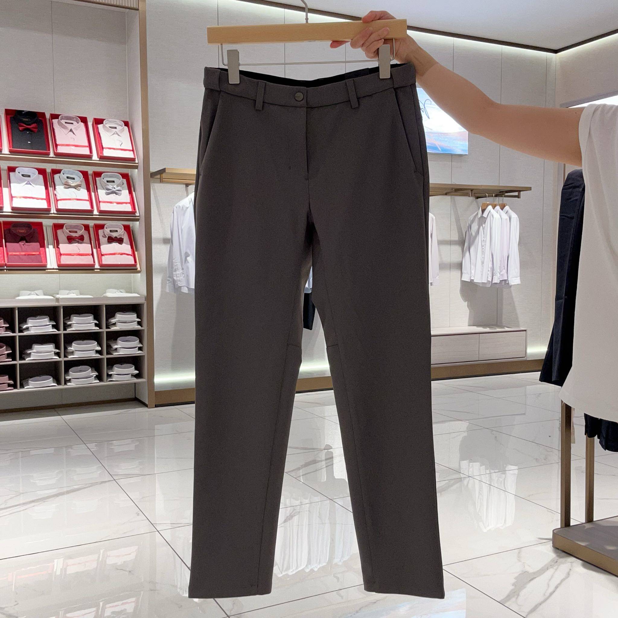 雅戈尔男士简约休闲长裤YCYD335712EWK