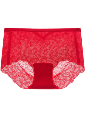 曼妮芬无痕中腰低角裤女士内裤20612398