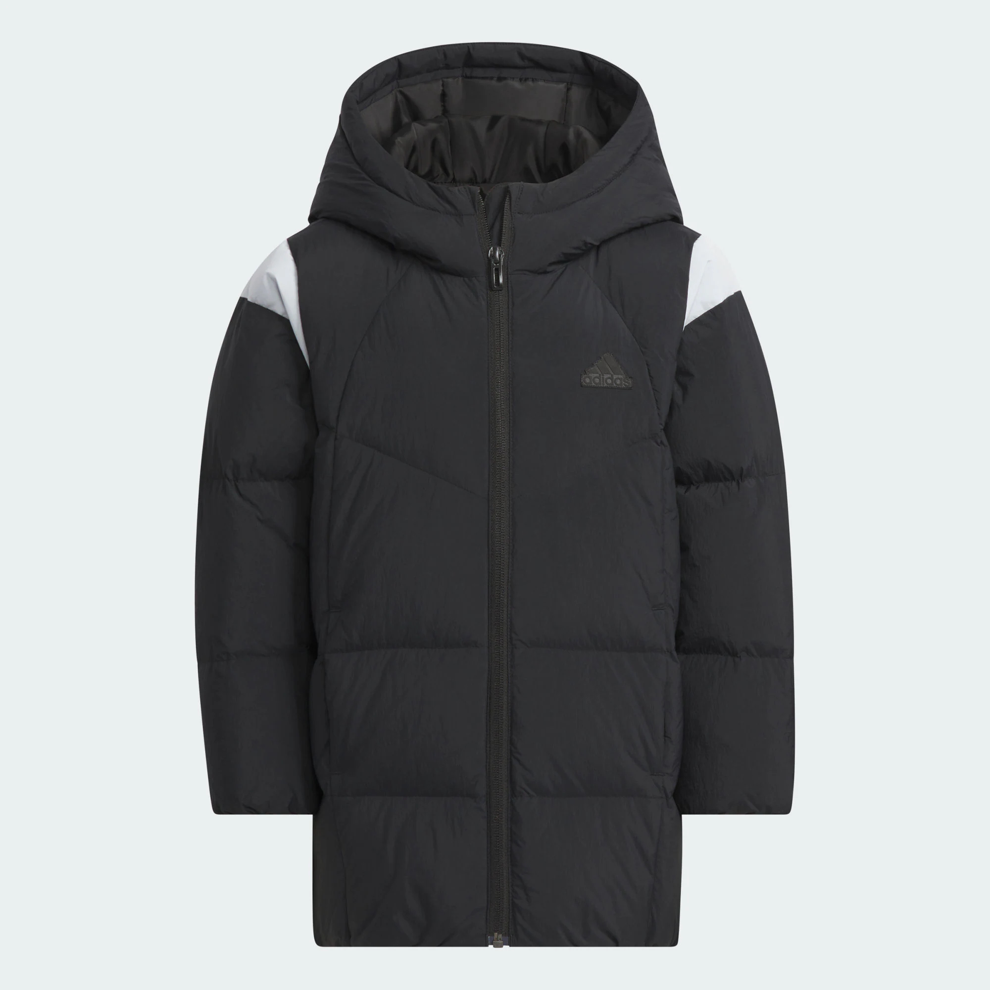 Adidas kids男小童保暖运动休闲600蓬连帽羽绒服JM7211