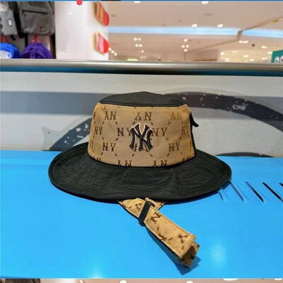 MLB男女童时尚拼接老花渔夫帽7AHTRM14N