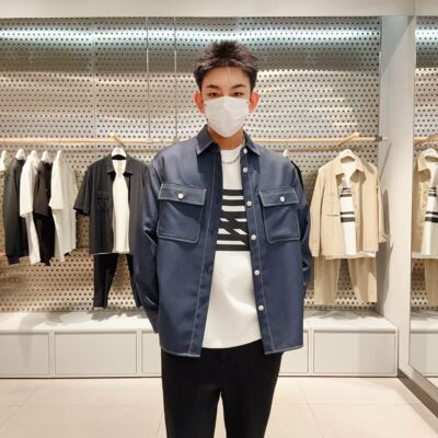 麦檬男士简约时尚夹克9F8220681