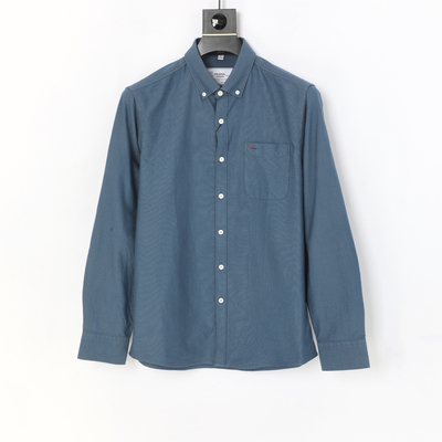 雪岭丹松男士长袖秋冬款衬衫2325108