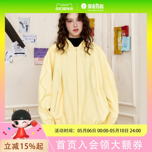 coolhut美式宽松学院风女式外套