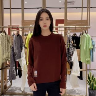 LANAFAY啦娜菲 L3Q836 女士宽松简约毛针织衫