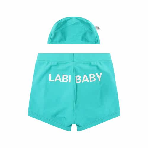 LABI BABY/拉比男童时尚舒适潮流泳衣套装LTBD104203