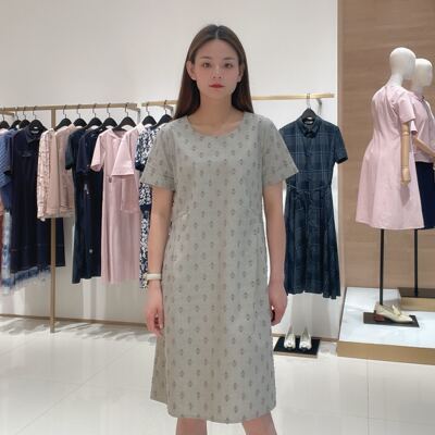 FEIZI/菲姿女士时尚休闲连衣裙F3B463