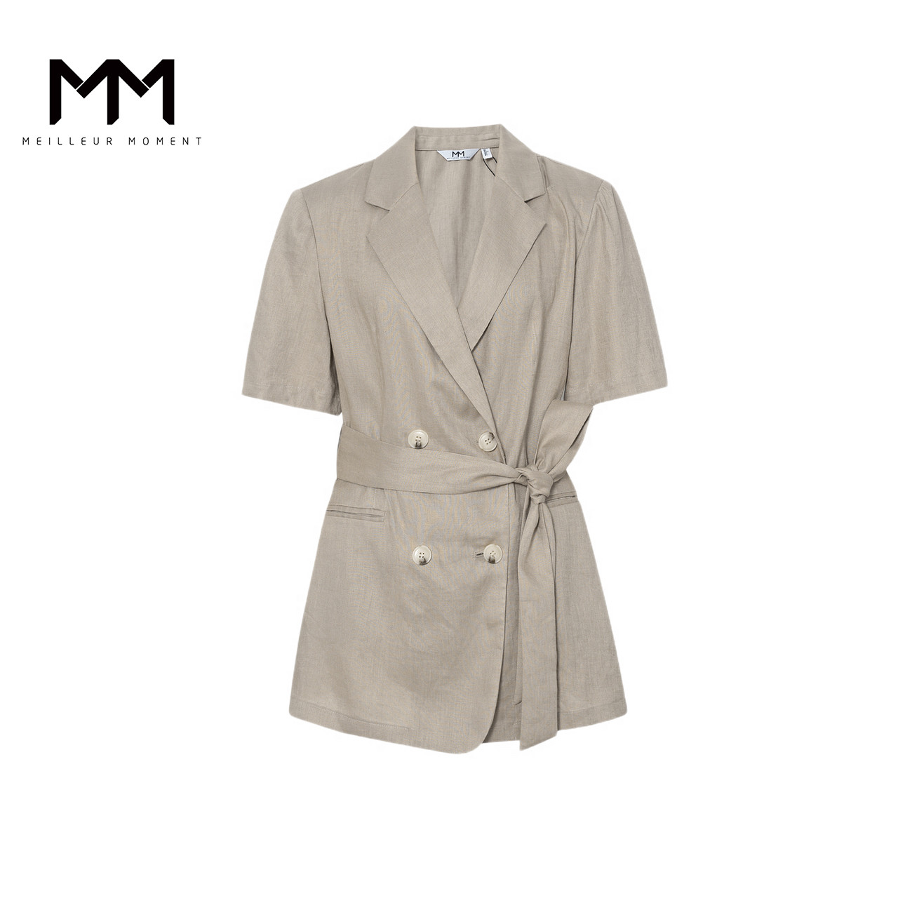 麦檬女士时尚收腰西装外套5F4113141