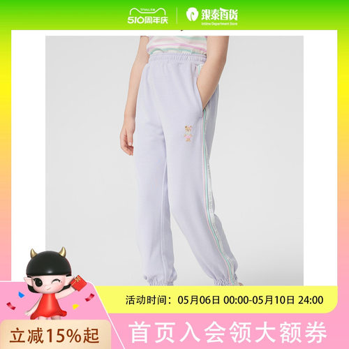 PawinPaw卡通小熊童装25年女童卫裤舒适运动PCTMF2321M
