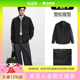 式 商务休闲黑色衬衫 太平鸟男装 羽绒服男B1ACF4B33 商场同款