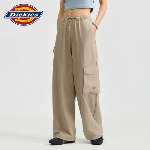 Dickies帝酷适美式工装风抽绳腰阔腿休闲裤潮流男女同款潮工装裤DK0A87TD-XIN