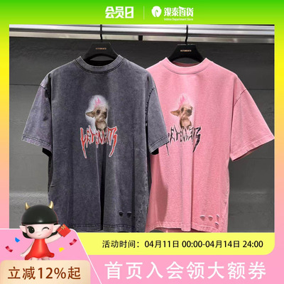 VETEMENTS25年夏款短袖T恤35352012