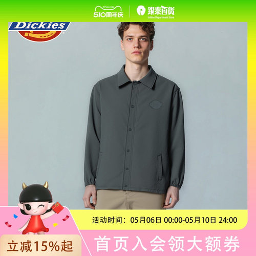 Dickies秋冬SOLOTEX舒柔特材质教练夹克工装外套男女情侣DK0A881L-XIN