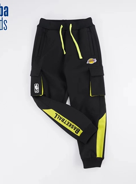 NBA童装休闲裤子K224PT802P