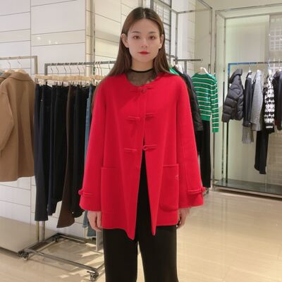 玖姿 女士优雅简约外套JWEC72202