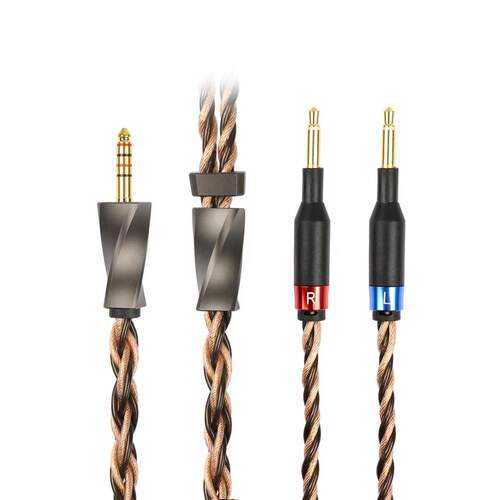 Meze Audio 99classics升级线镀银单晶铜OFC德国铜4.4mm平衡线