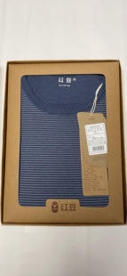 正品红豆专柜同款男士青年中年圆领暖绒保暖秋衣秋裤棉毛衫套装