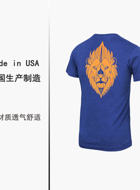 美国产ROGUE透气速干吸湿排汗运动舒适休闲健身撸铁男士短袖t恤