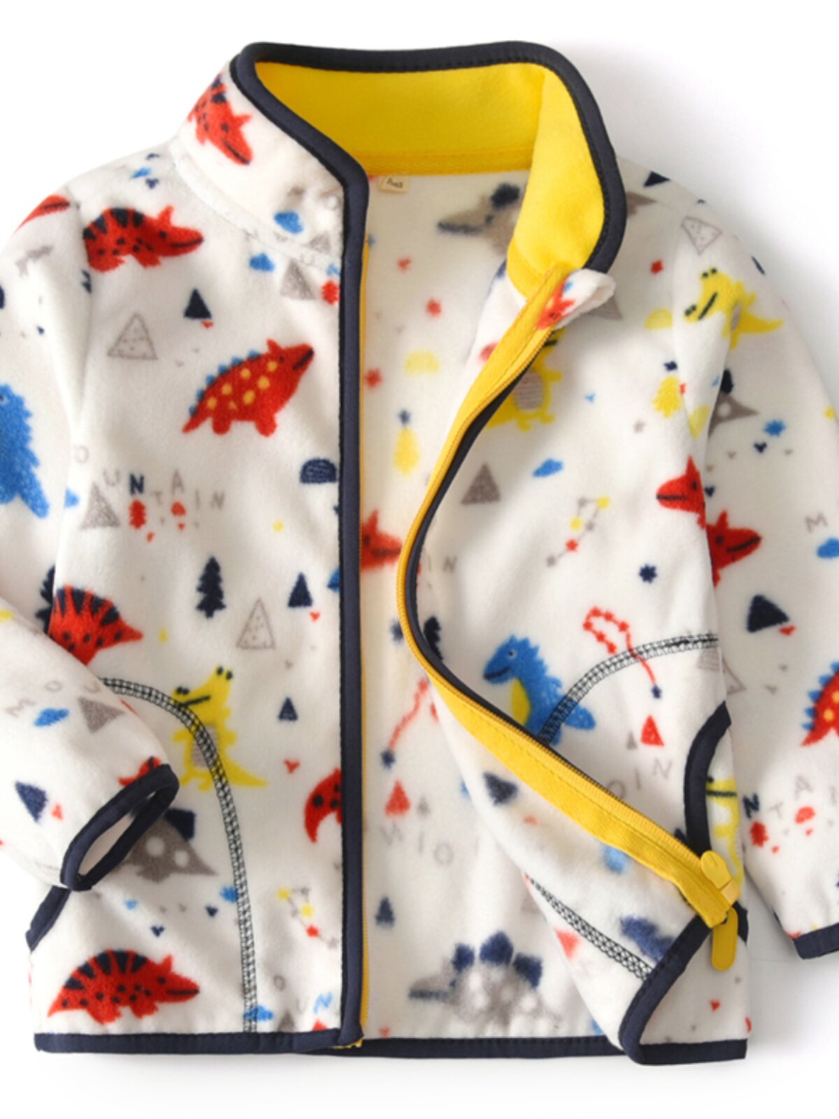 2024 NEW YIDUODUO BOY POLAR FLEECE 가을 얇은 코트 아동용 양털 가을 겨울 소년 탑 자켓
