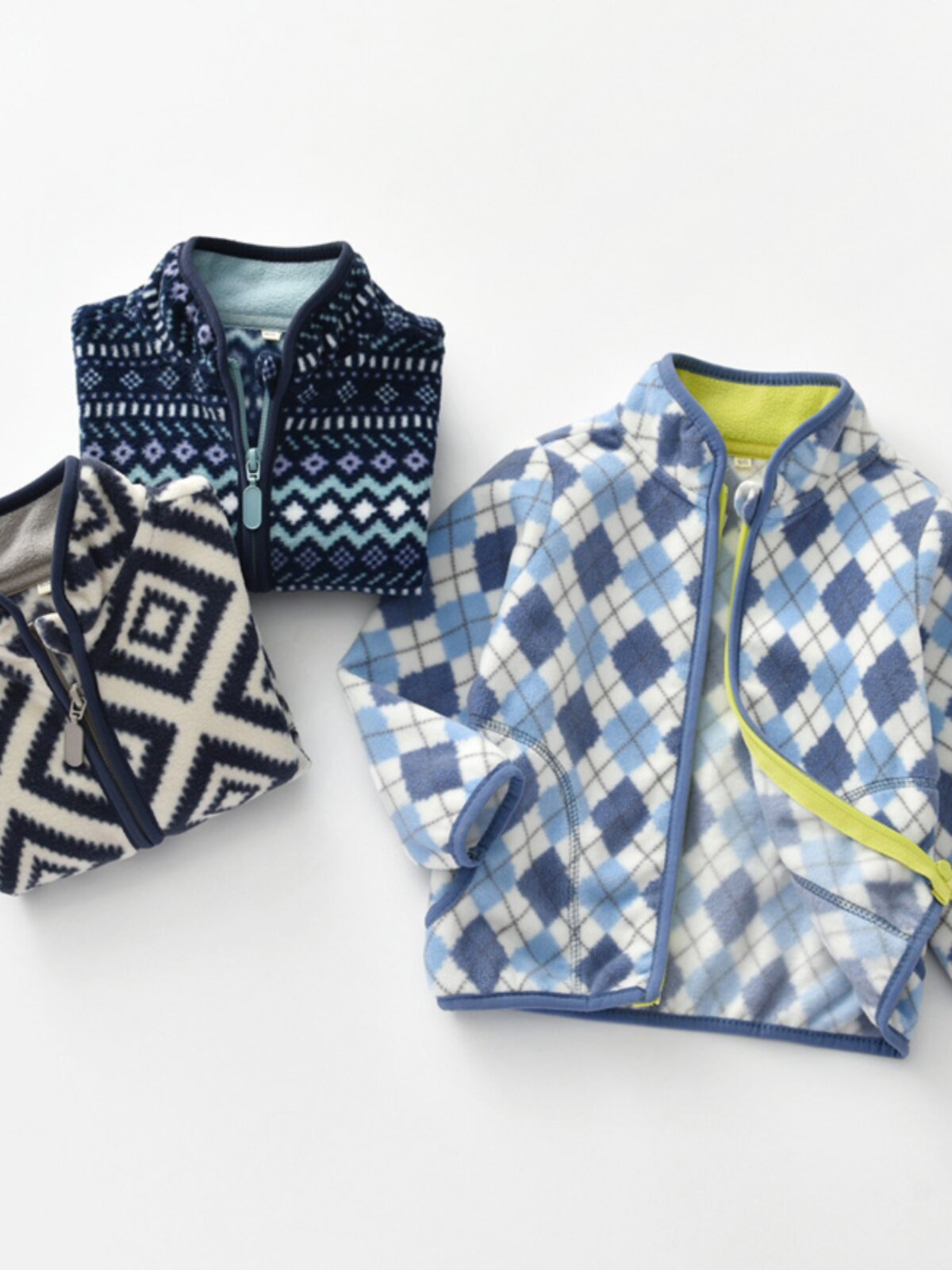 2024 NEW YIDUODUO BOY POLAR FLEECE 가을 얇은 코트 아동용 양털 가을 겨울 소년 탑 자켓