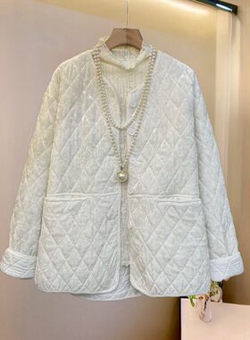 2026新款轻奢金丝绒棉服