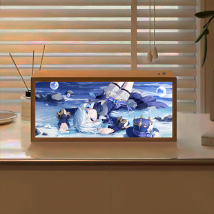 圆肾水神芙宁娜周边灯光画送男生生日礼物手办谷子电竞房间小夜灯