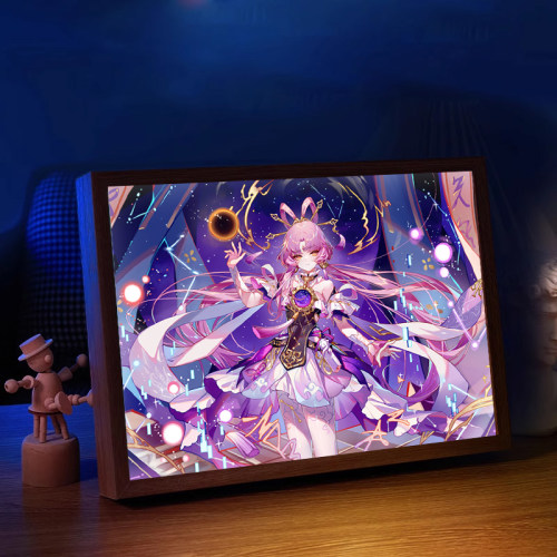崩铁星铁符玄周边灯光画电竞房谷子手办送男生女生生日礼物小夜灯