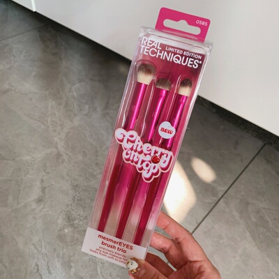 Real Techniques眼影刷rt化妆刷套装新手三支装多功能刷