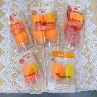 rt美妆蛋干湿两用化妆海绵彩妆蛋超软不吃粉小橘蛋