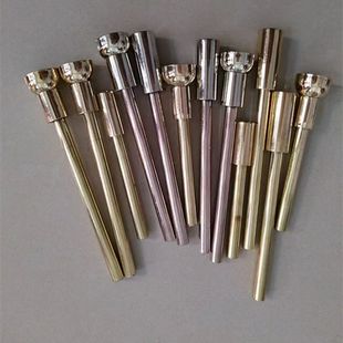 金泰纯铜水烟袋锅水烟筒烟壶烟筒烟斗烟嘴大小号两用黄铜烟锅配件