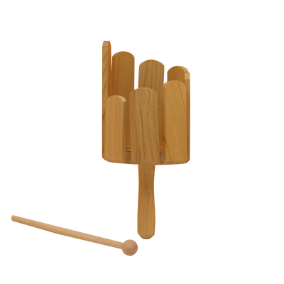 多音木质响筒教具打击奥尔夫乐器