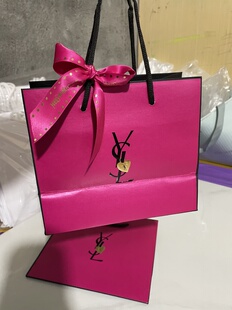 纸袋礼品袋ysl香水礼盒包装购物袋伴手礼手提袋