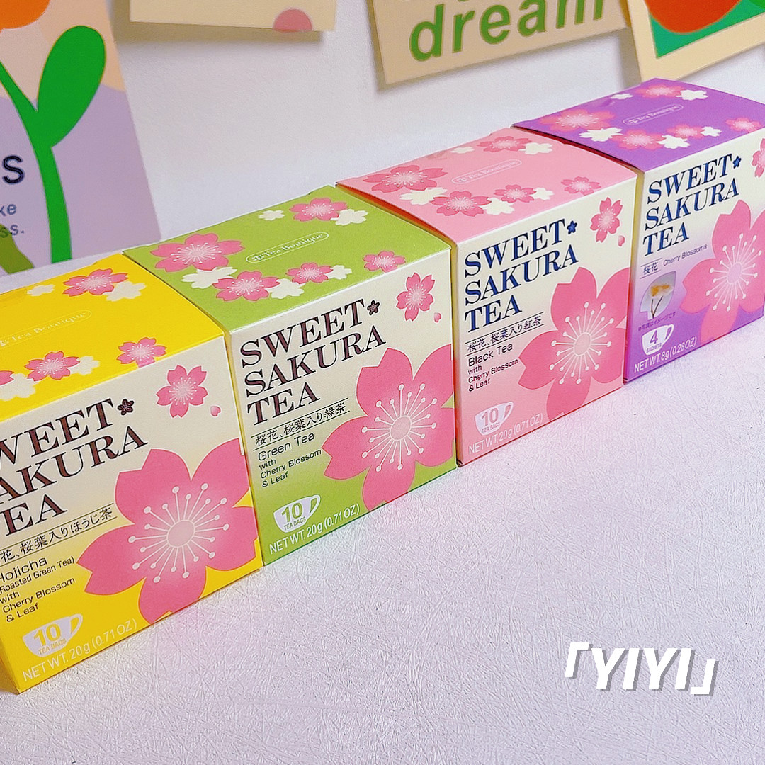 日本进口樱花花茶包 sweet sakura tea 独立包装2g*10p休闲下午茶