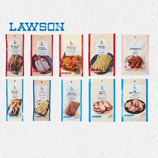 日本直邮罗森烤鱿鱼丝芝士鳕鱼肠三文鱼即食下酒菜便利店休闲零食