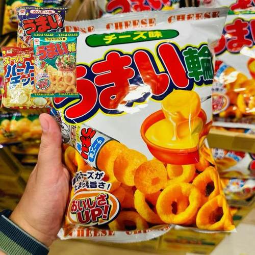 日本直邮RISKA进口芝士玉米条