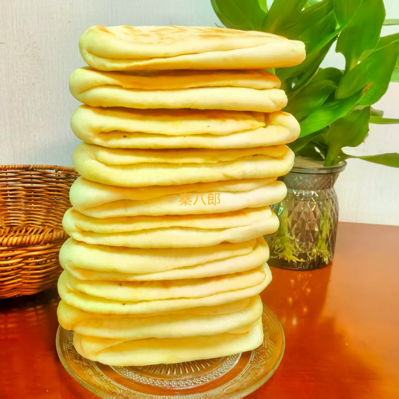 油酥饼三角饼烧饼水盆羊肉泡馍饼手工烧饼家用商用烧饼牛舌饼