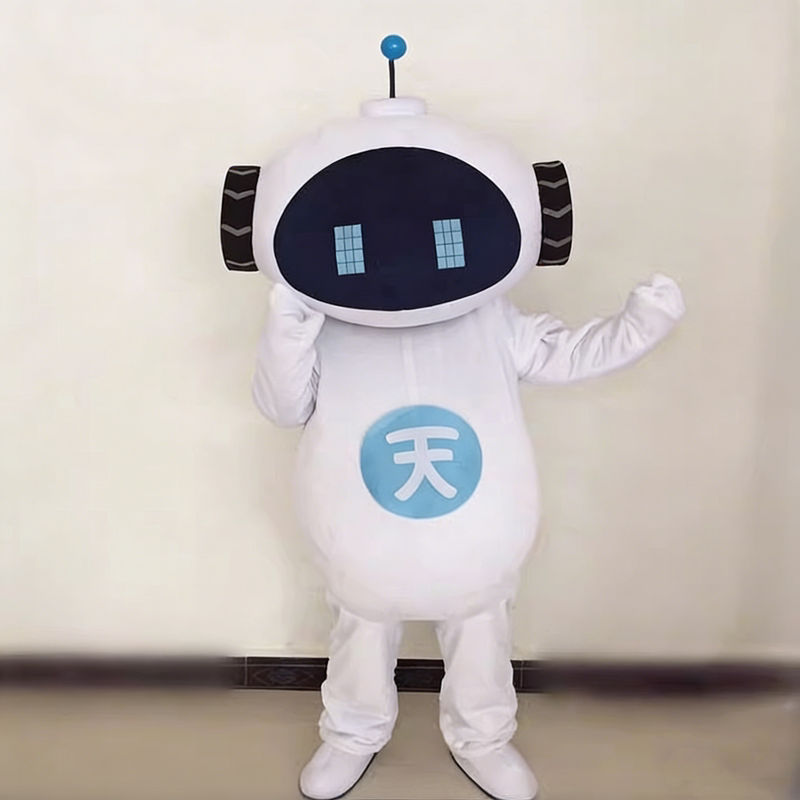 机器人AI表演行走道具卡通人偶图片