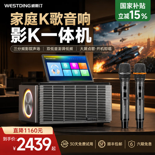 [政府补贴15%]2026新款家庭ktv