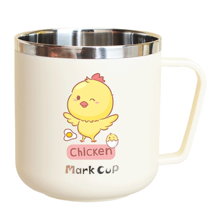 304不锈钢刷牙杯漱口杯一家三口四口儿童十二生肖卡通可爱牙刷杯