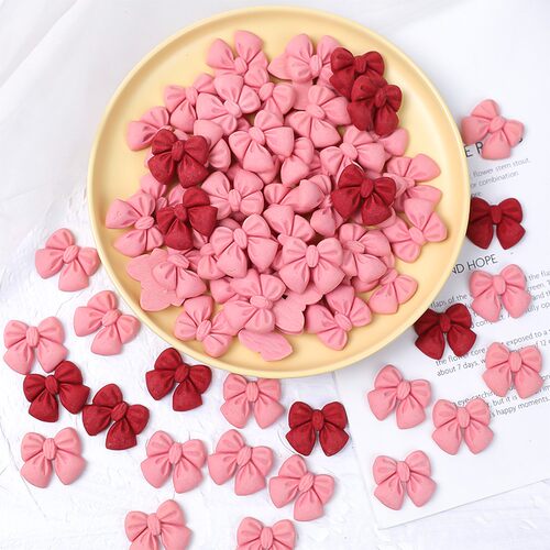 烘焙蛋糕装饰蝴蝶结饼干摆件