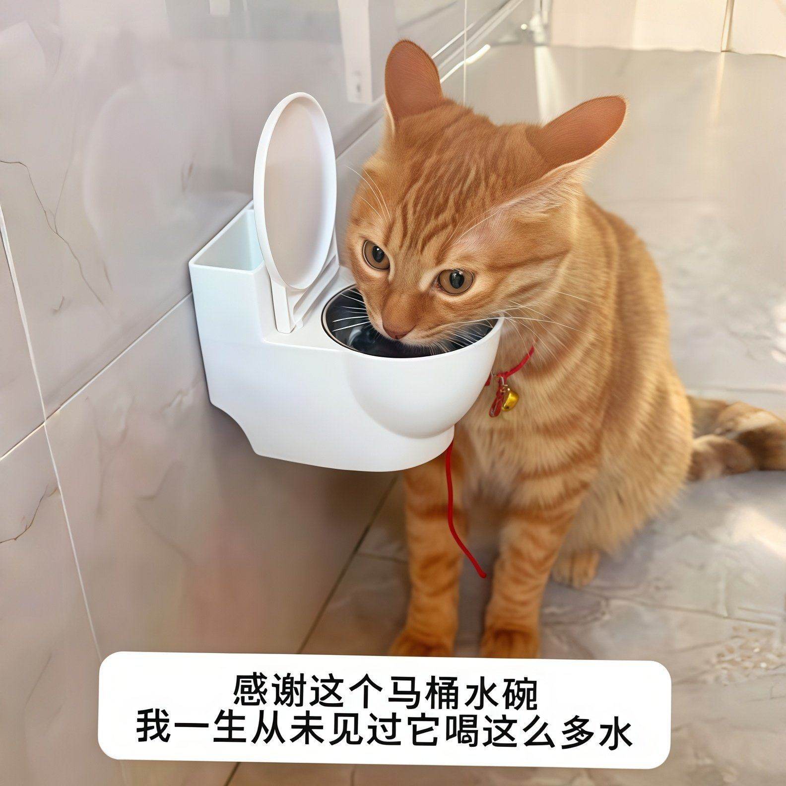 猫咪马桶饮水机宠物狗狗喝水器防打翻悬挂式喝水碗专用护颈猫食盆,宠物/宠物食品及用品,宠物智能饮水机/净水器,淘宝优惠券,粉丝福利购,淘宝优惠卷