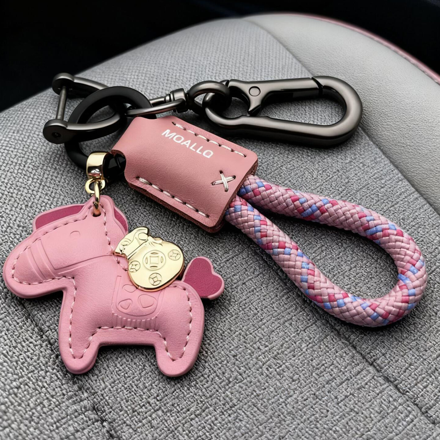 马上有钱钥匙扣2026马年