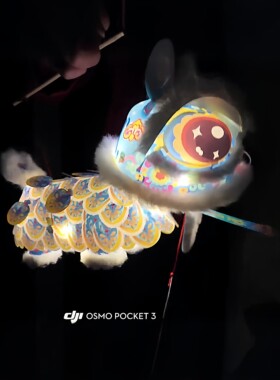 2026马年瑞宝醒狮灯笼幼儿园手工DIY材料除夕元宵节儿童手提花灯