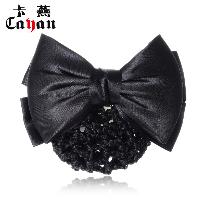 韩版发饰空姐职业服务员网兜