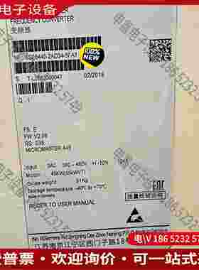 拍前询价：6SE6440-2AD34-5FA1SIMENSMM440变频