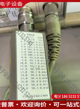 议价：HP8481B十437B十8498A一套